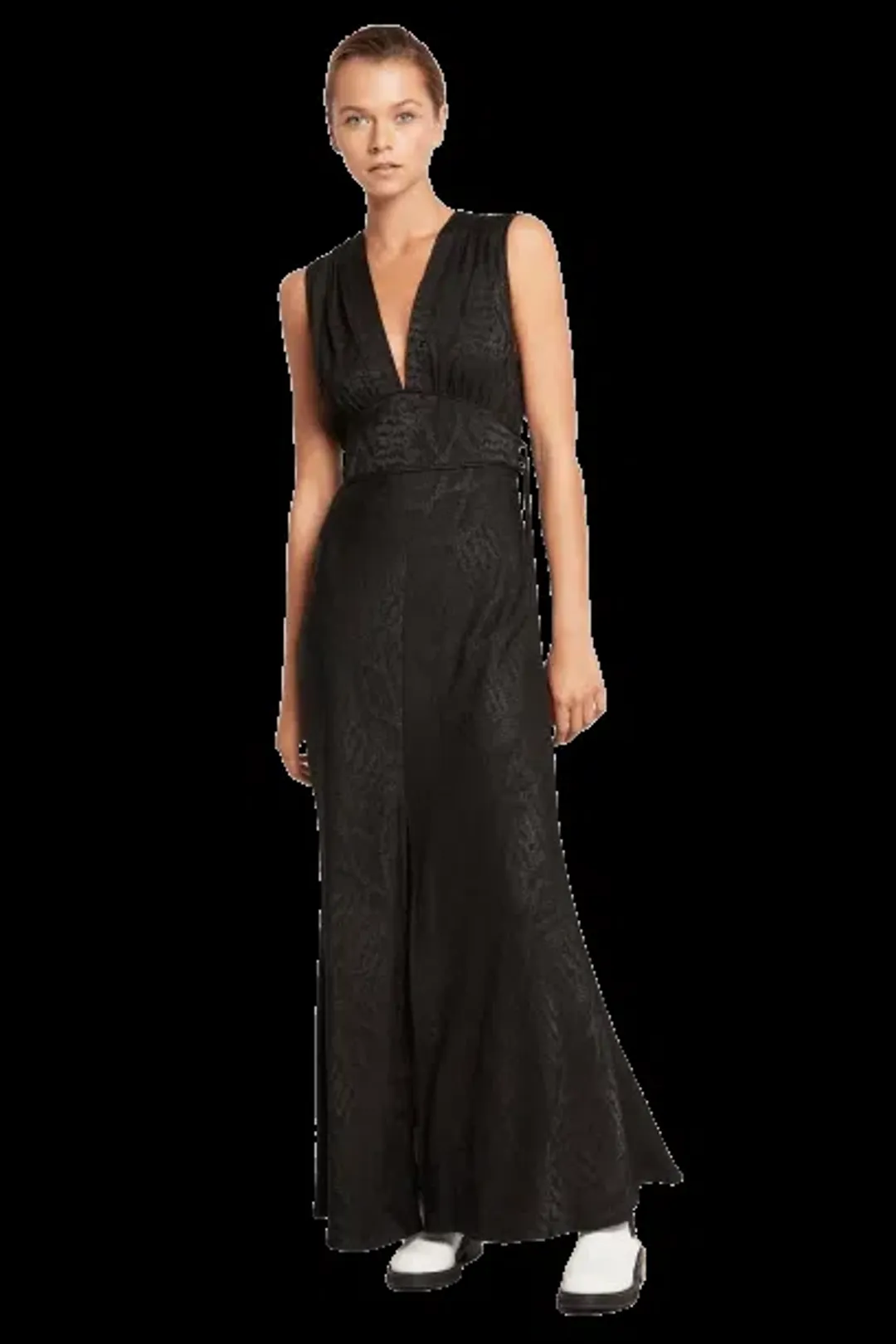 Sass & Bide Secret Encounters Dress Black Size 10 for rent on The Volte - main image