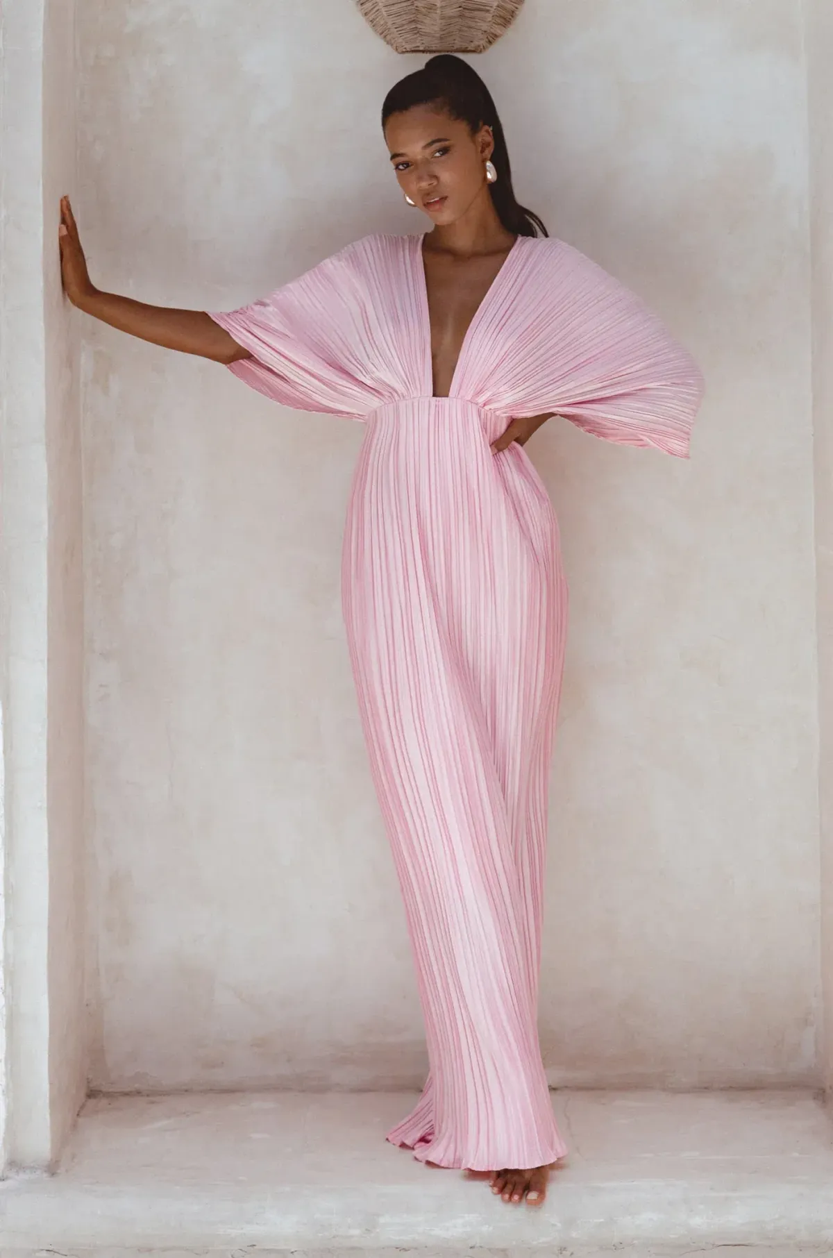 Sonya Moda Gianna Dress Dusty Rose Size 14 for rent on The Volte - main image