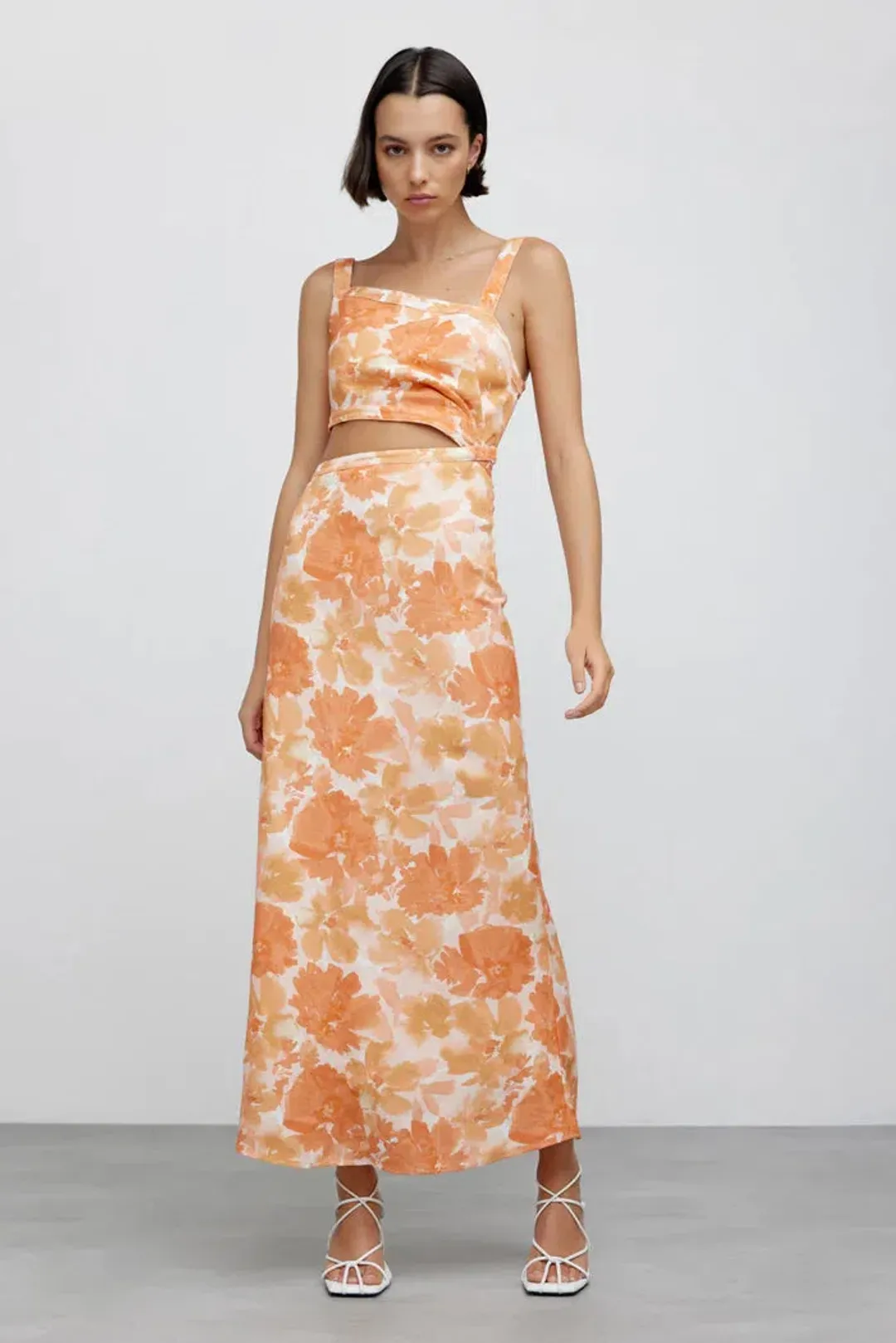  Significant Other Elena Cut Out In Scarlet Poppy Print Size 10  for rent on The Volte - main image