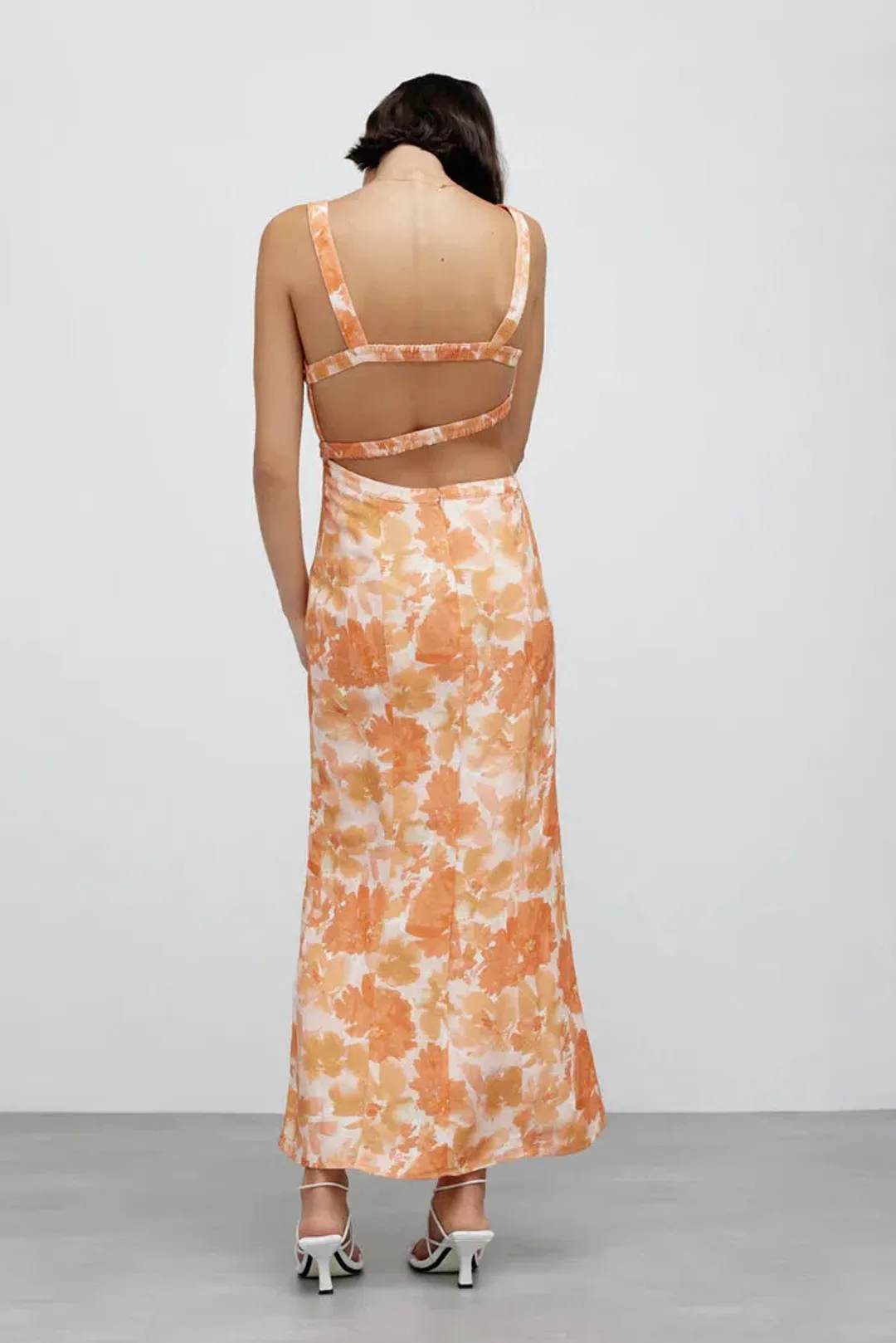  Significant Other Elena Cut Out In Scarlet Poppy Print Size 10  for rent on The Volte - main image