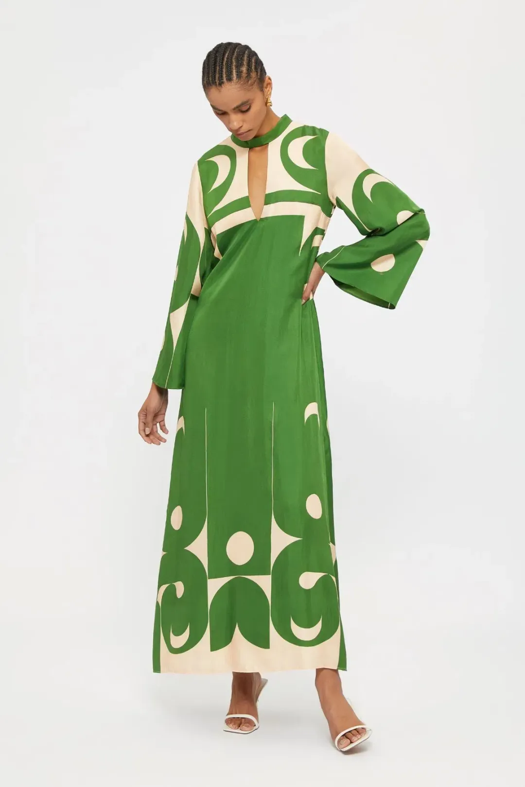 Ginger & Smart Lucid Gown Green Size 8 for rent on The Volte - main image