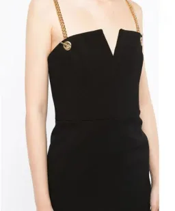 Rebecca Vallance Iman Gown Black Size 14 for rent on The Volte - image 4