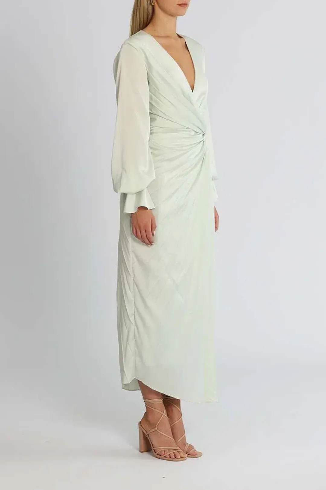 Acler Cresta Dress Apple Green Size 10 for rent on The Volte - main image