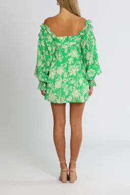 Alice McCall Mary Anne Mini Dress in Green Size 8 for rent on The Volte - image 4