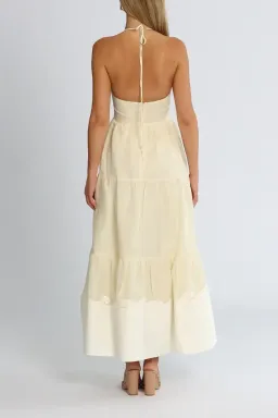 Alice McCall Marie Midi Dress in White Size 12 for rent on The Volte - image 3