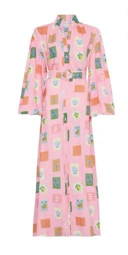 Palm Noosa Noddy Dress Pink Emblem Size 10 for rent on The Volte - image 4