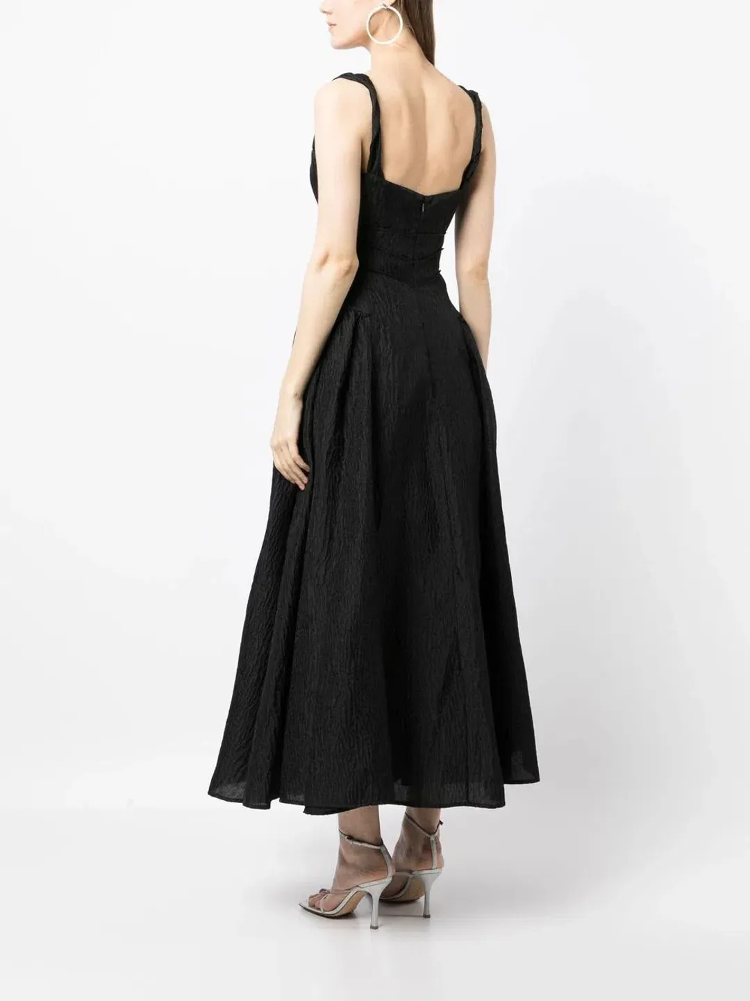Rachel Gilbert Sophy Strap Dress in Black Size 5 / AU 16 for rent on The Volte - main image