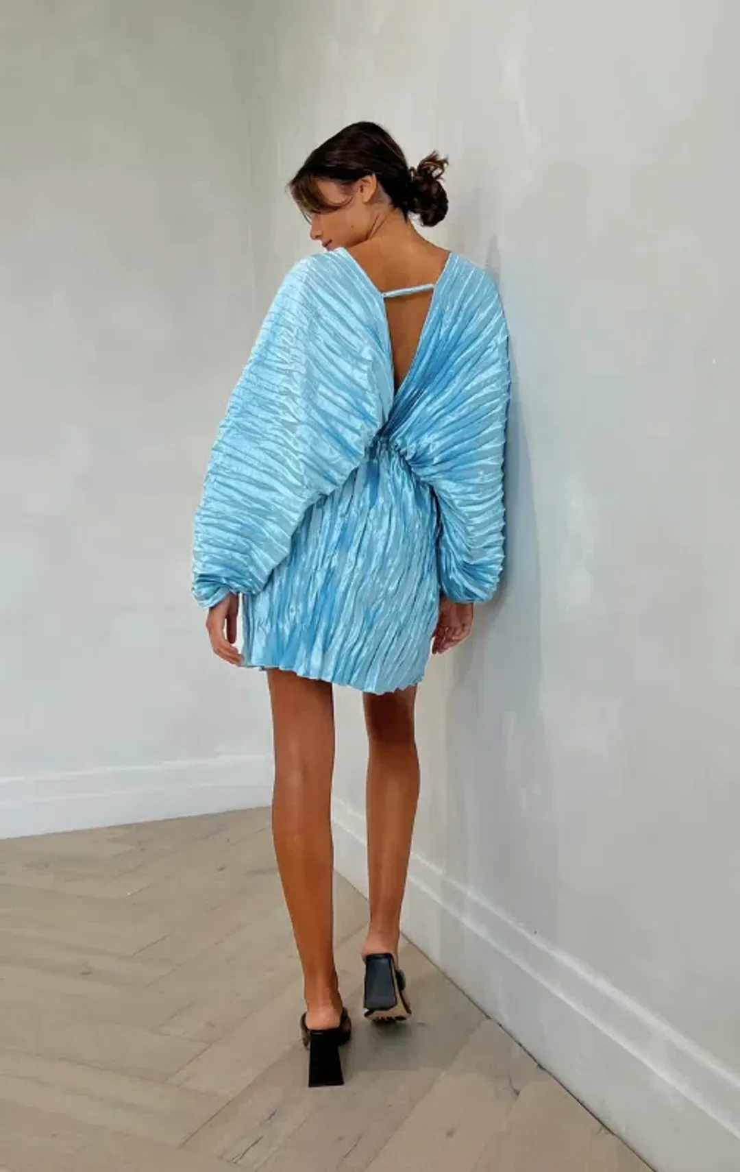 Lidee De Luxe Gown In Summer Blue Size 8 for rent on The Volte - main image