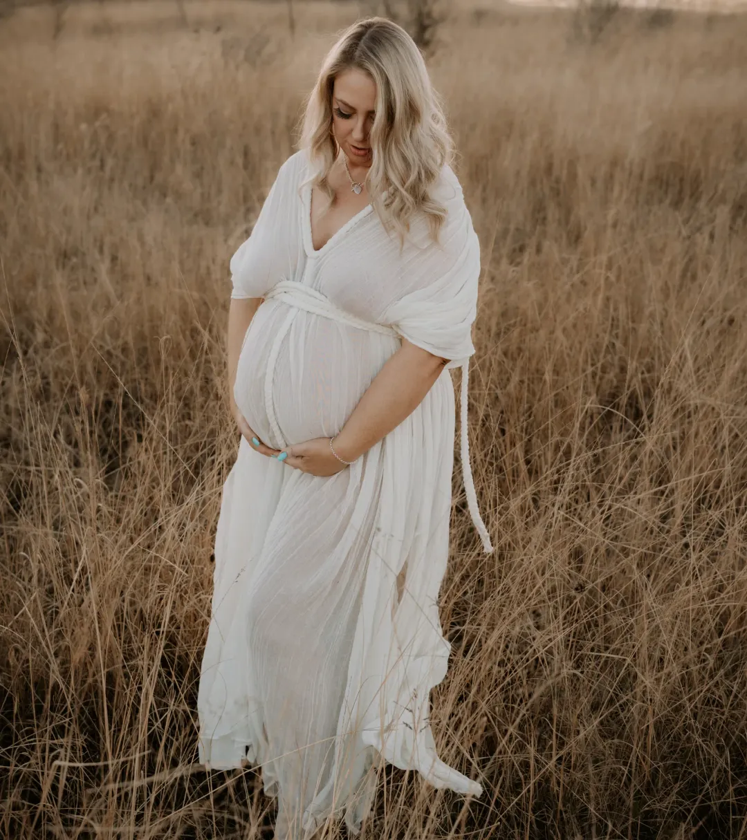 Chic Le Frique Ophelia Maxi Dress Bone One Size for rent on The Volte - main image