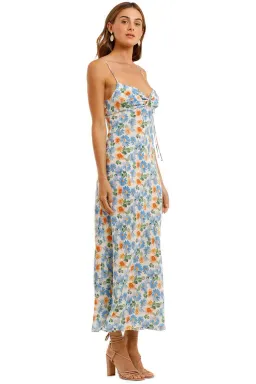 Bec & Bridge La Jolie Midi Dress Multi Print Size 6 for rent on The Volte - image 2