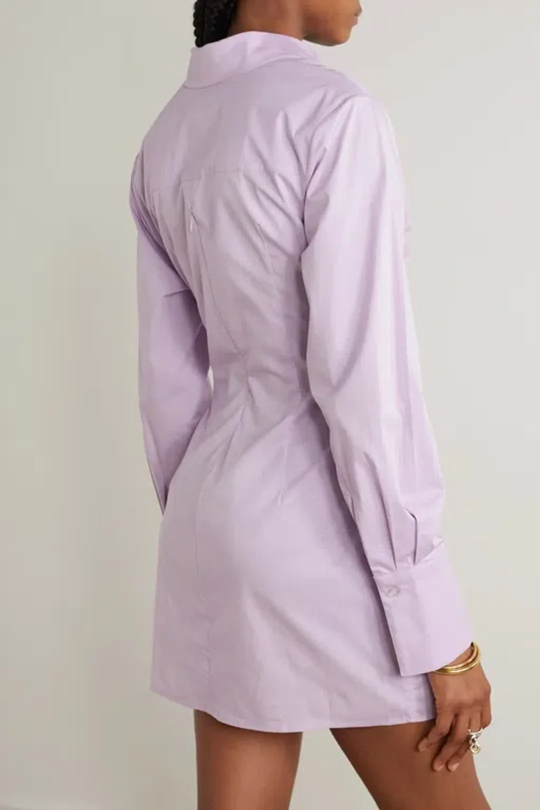 Anna Quan Dress Lola Shirt Dress Lilac Size 12 for rent on The Volte - main image