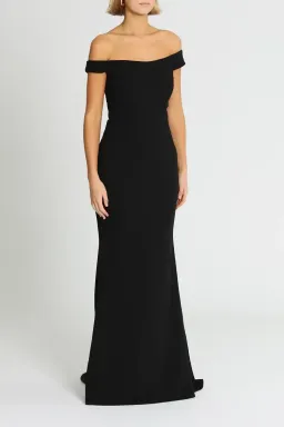 Samantha Rose Thompson Gown in Black Size 18 for rent on The Volte - image 5
