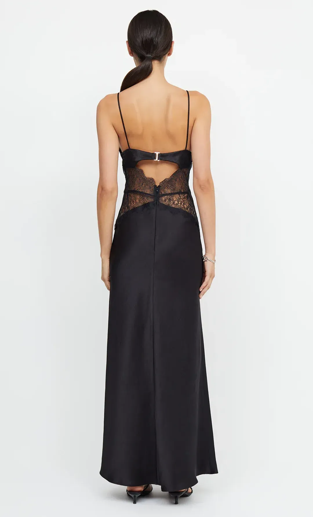 Bec & Bridge Camille Maxi Dress Black Size 16 for rent on The Volte - main image