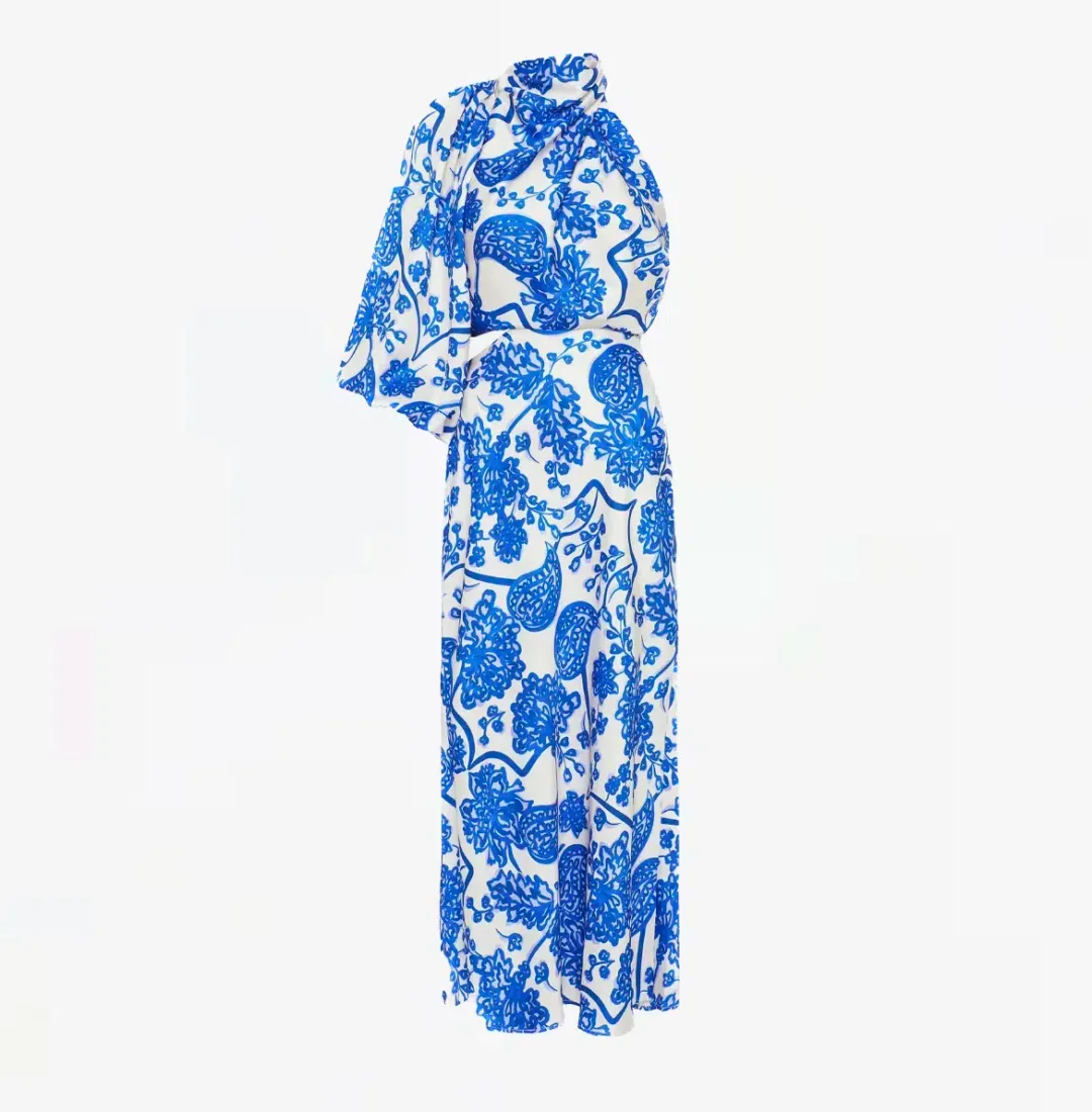 Sheike Cote Dazure Olivia Maxi Dress Print Size 16 for rent on The Volte - main image