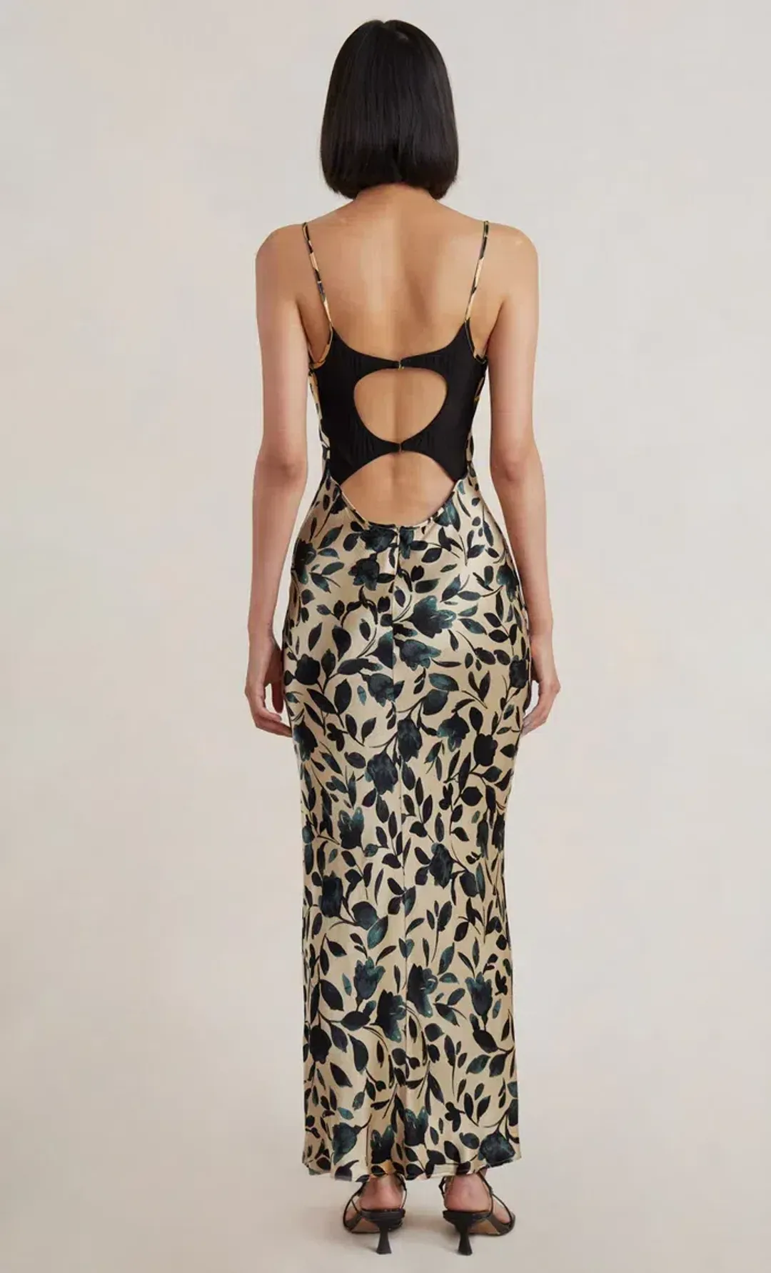 Bec & Bridge Silhouette Vine Maxi Dress Print Size 16 for rent on The Volte - main image