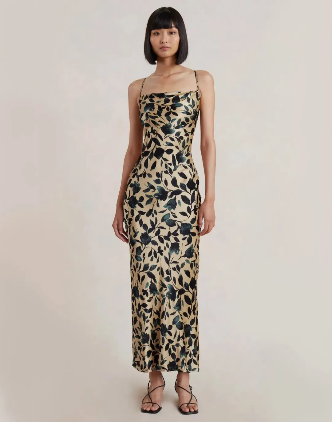 Bec & Bridge Silhouette Vine Maxi Dress Print Size 16 for rent on The Volte - main image