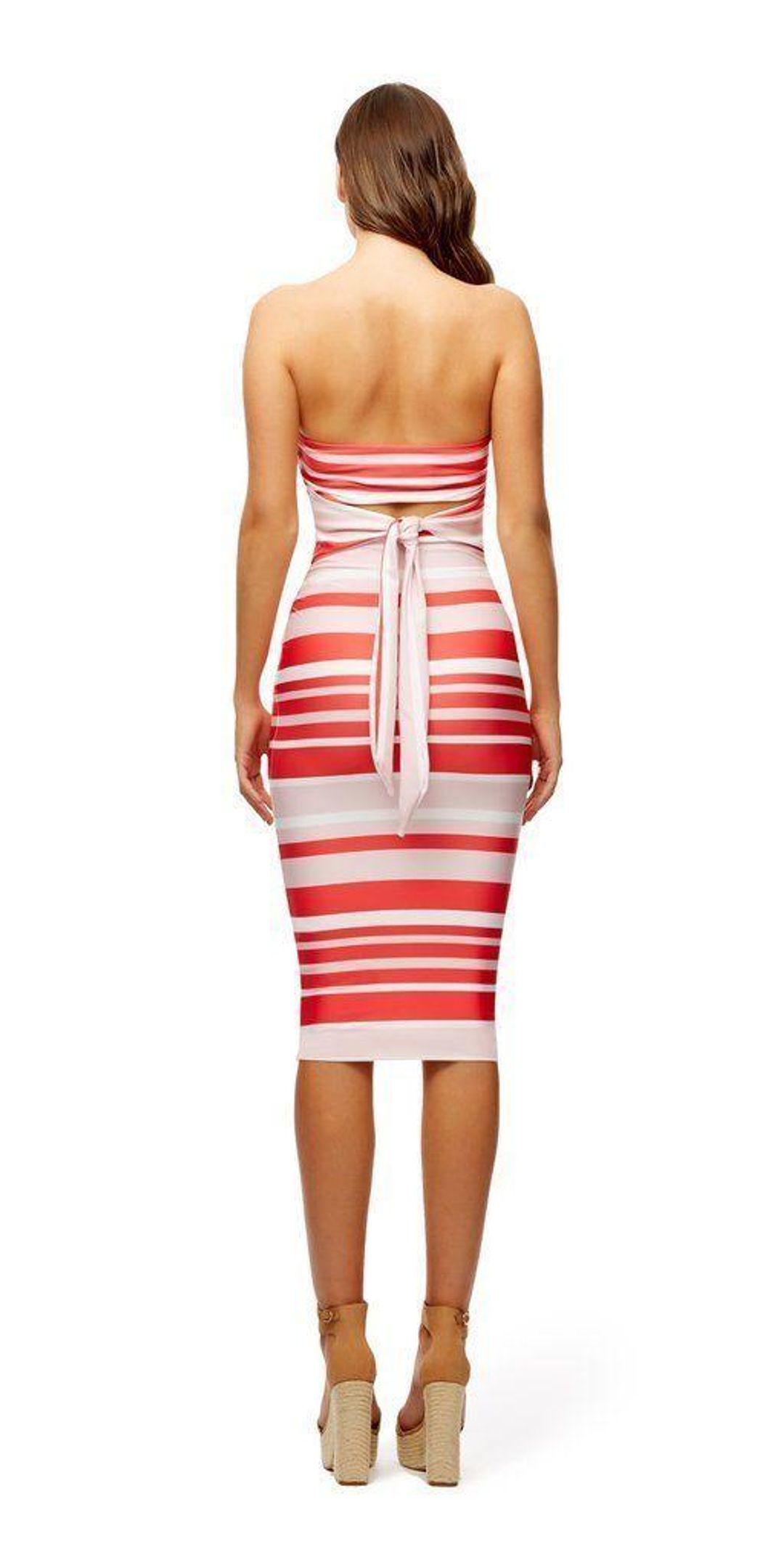 Kookai- Bay Stripe Dress for rent on The Volte - main image