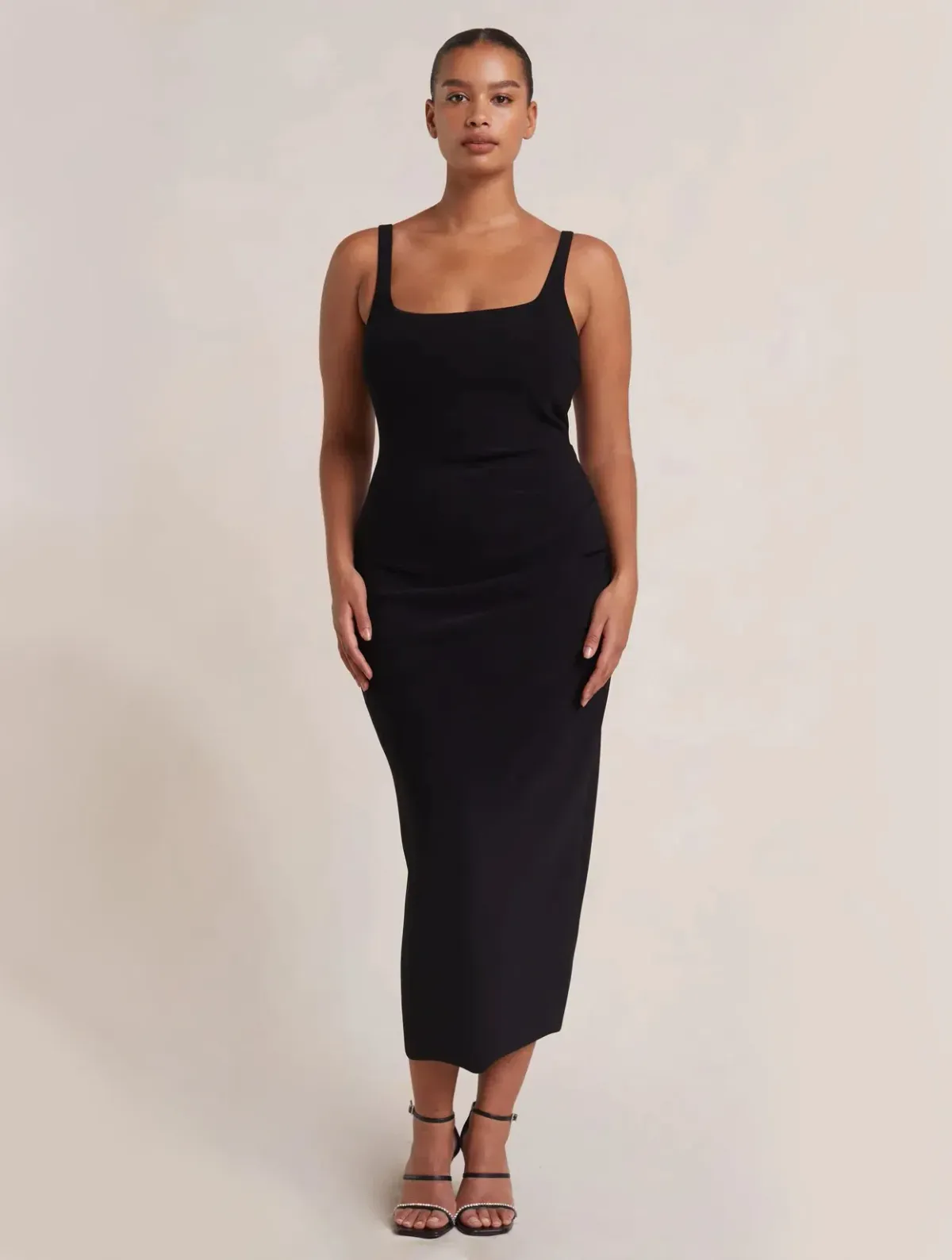 Bec & Bridge Be Mine Square Neck Dress Black Size 12 for rent on The Volte - main image