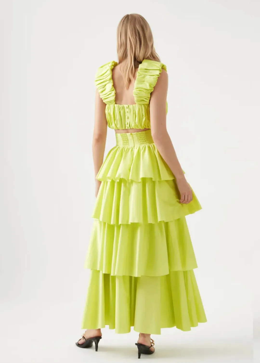 Aje Medina Set Green Size 14/16 for rent on The Volte - main image