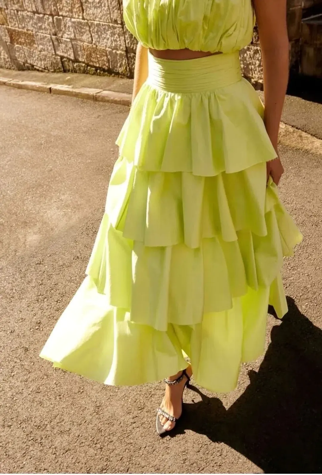 Aje Medina Set Green Size 14/16 for rent on The Volte - main image