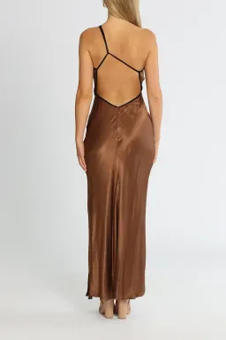 Bec and Bridge Kehlani Maxi Dress in Chocolate Size 14 for rent on The Volte - image 5