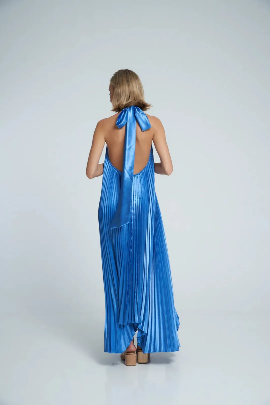 Lidee Opera Gown Mediterranean Blue Size 10 for rent on The Volte - main image
