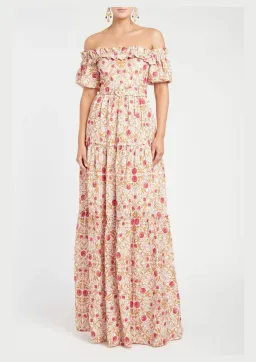 Rebecca Vallance Catania Maxi Dress Floral Size 12 for rent on The Volte - image 1