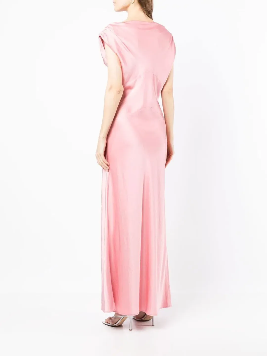Paris Georgia Raina Dress Dusty Pink Size 10  for rent on The Volte - main image