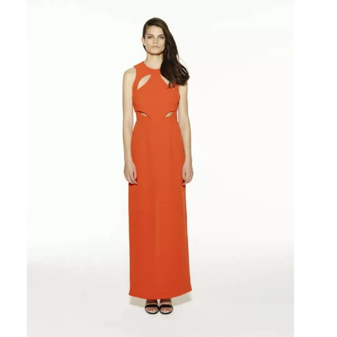Alice McCall Cut Out Dress Red Size 8 for rent on The Volte - main image