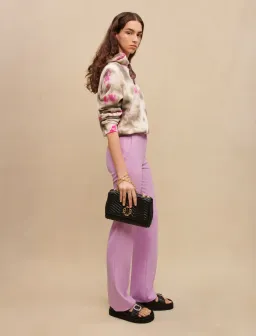 Maje Co-ord Two-Piece Suit Lilac Size 10 for rent on The Volte - image 3
