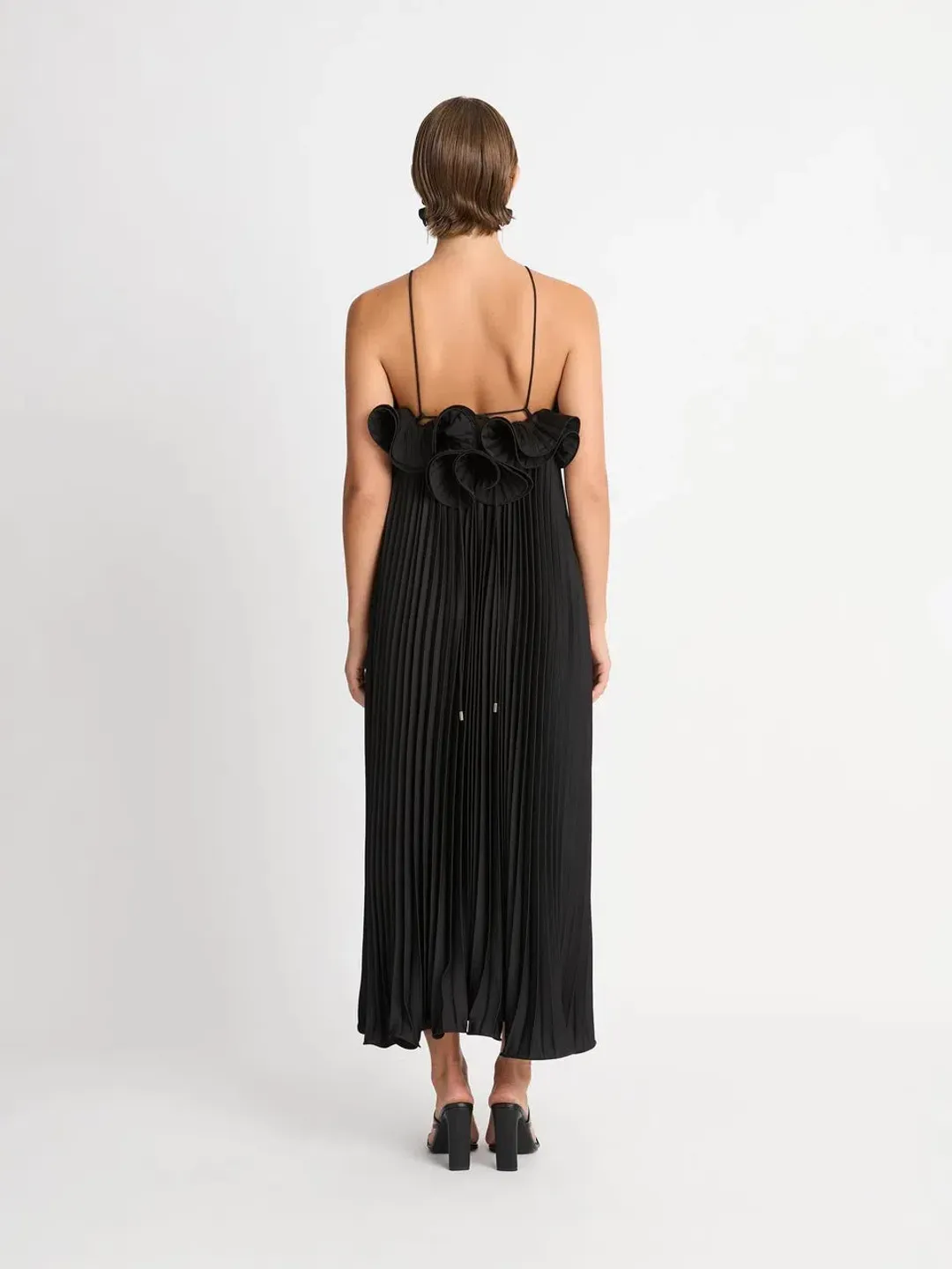 Sheike Eliza Maxi Dress Black Size 6 for rent on The Volte - main image