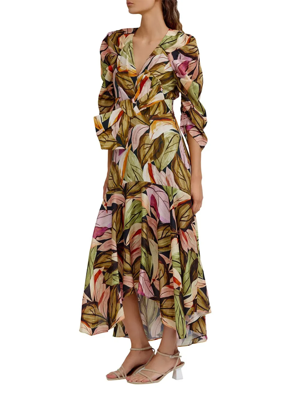 Acler Ellis Dress Print Size 12 for rent on The Volte - main image