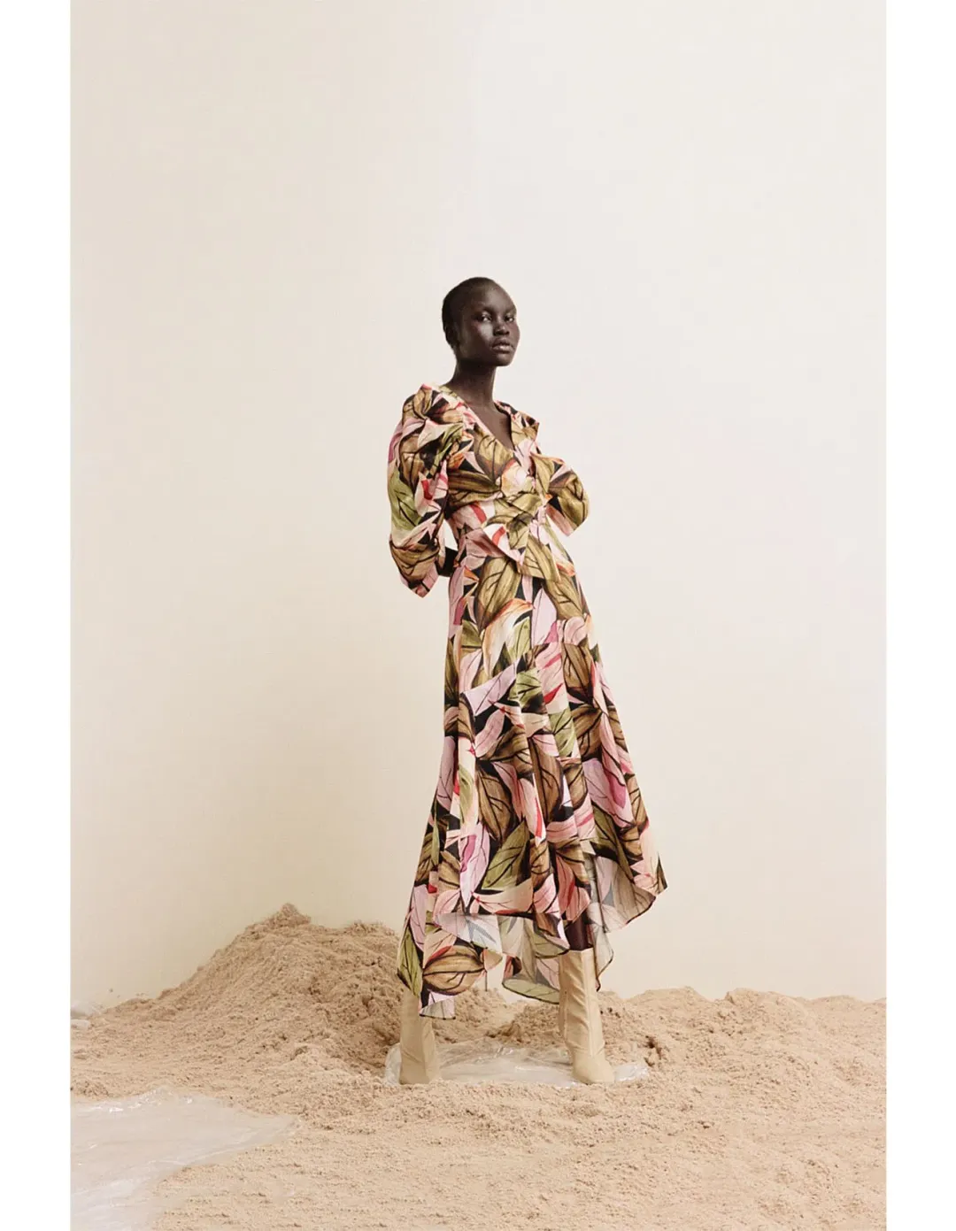 Acler Ellis Dress Print Size 12 for rent on The Volte - main image