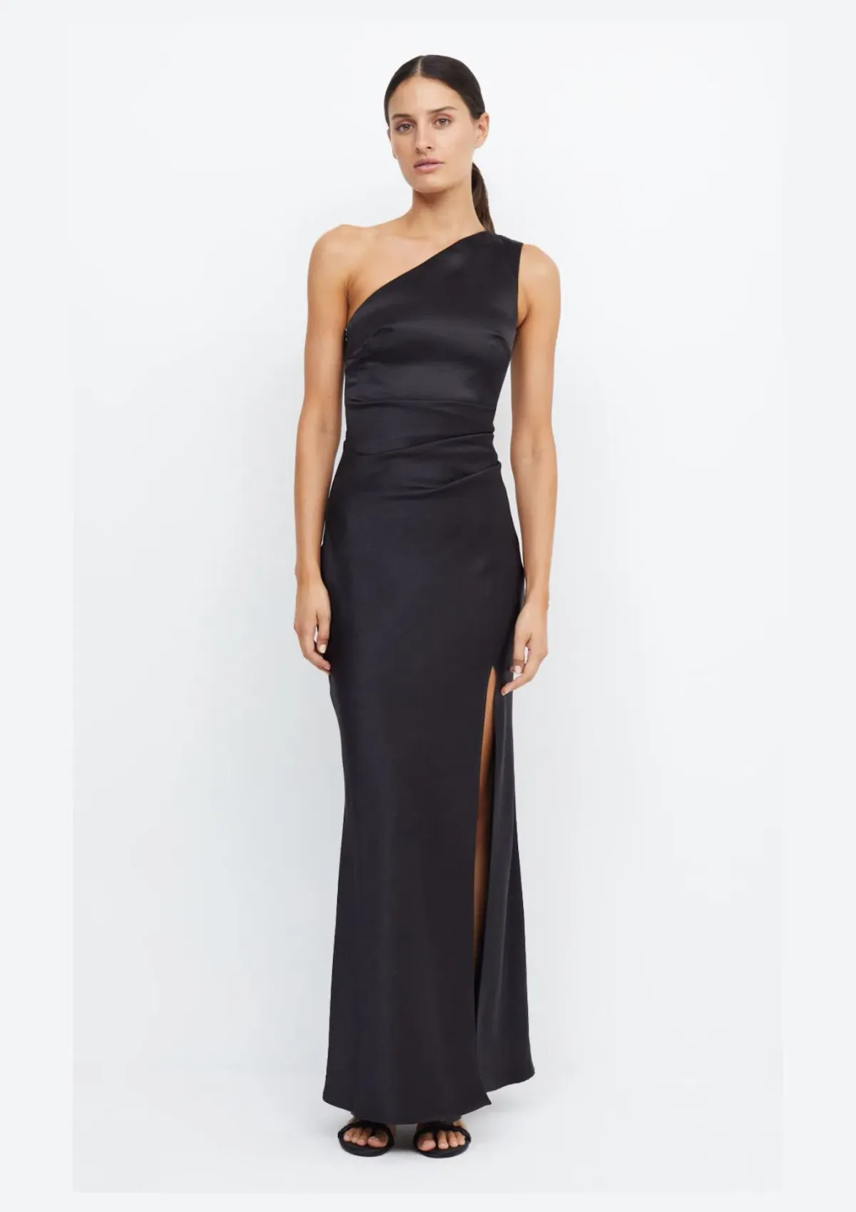 Bec & Bridge The Dreamer Asym Dress Black Size 10 for rent on The Volte - main image