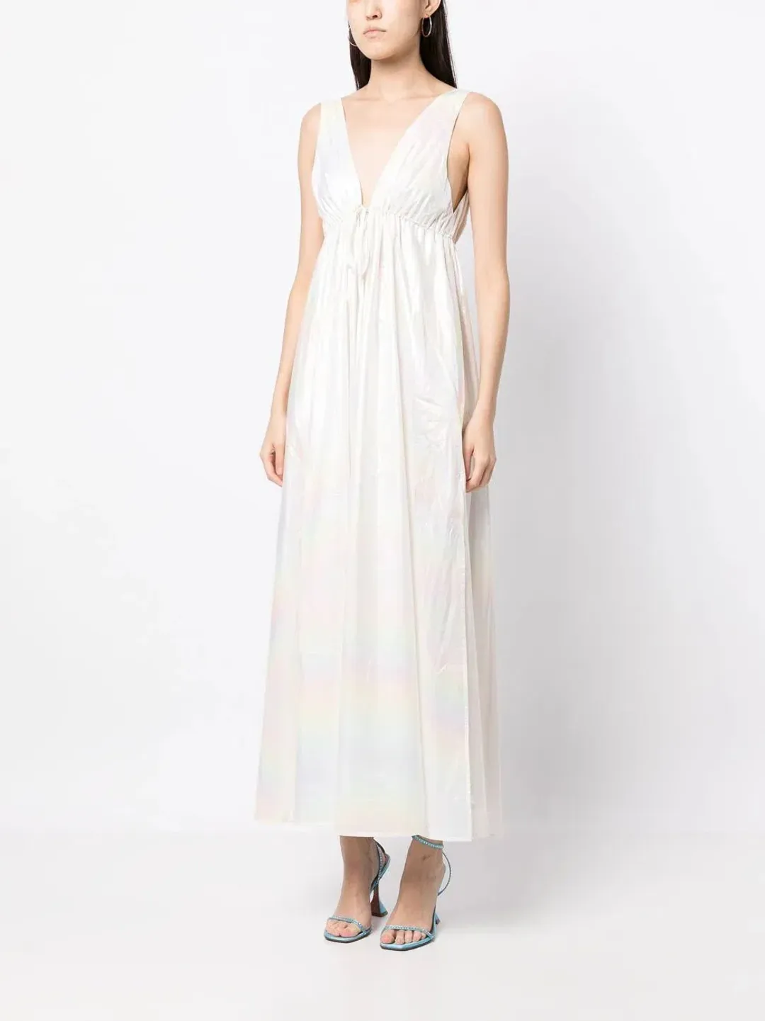 Manning Cartell Fantasy Island Maxi Dress White Size 8 for rent on The Volte - main image