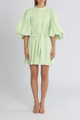Camilla and Marc Kyra Mini Dress in Sour Apple Size 14 for rent on The Volte - image 2