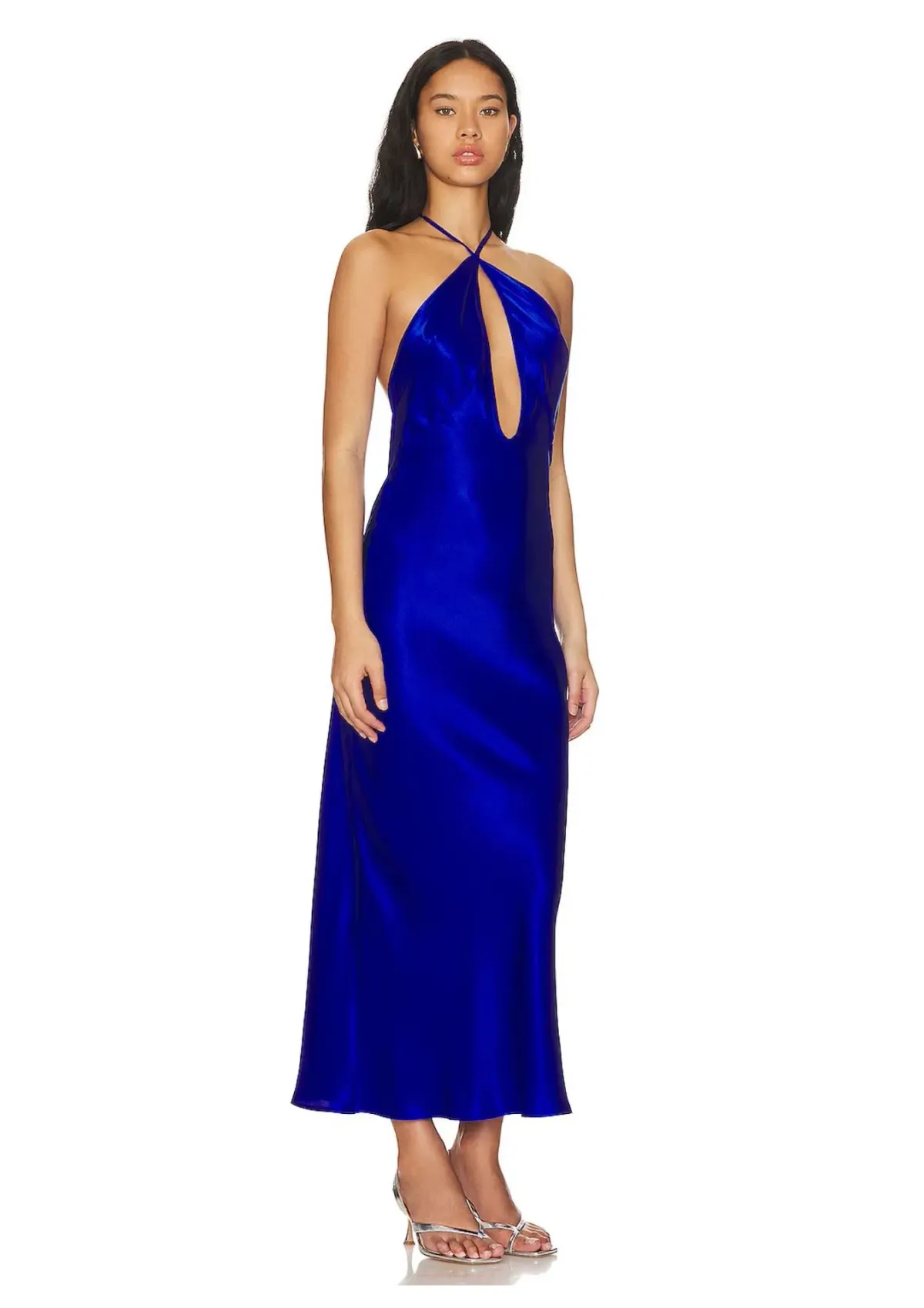 Natalie Rolt Irena Maxi Dress Blue Size 0 / AU 6 for rent on The Volte - main image