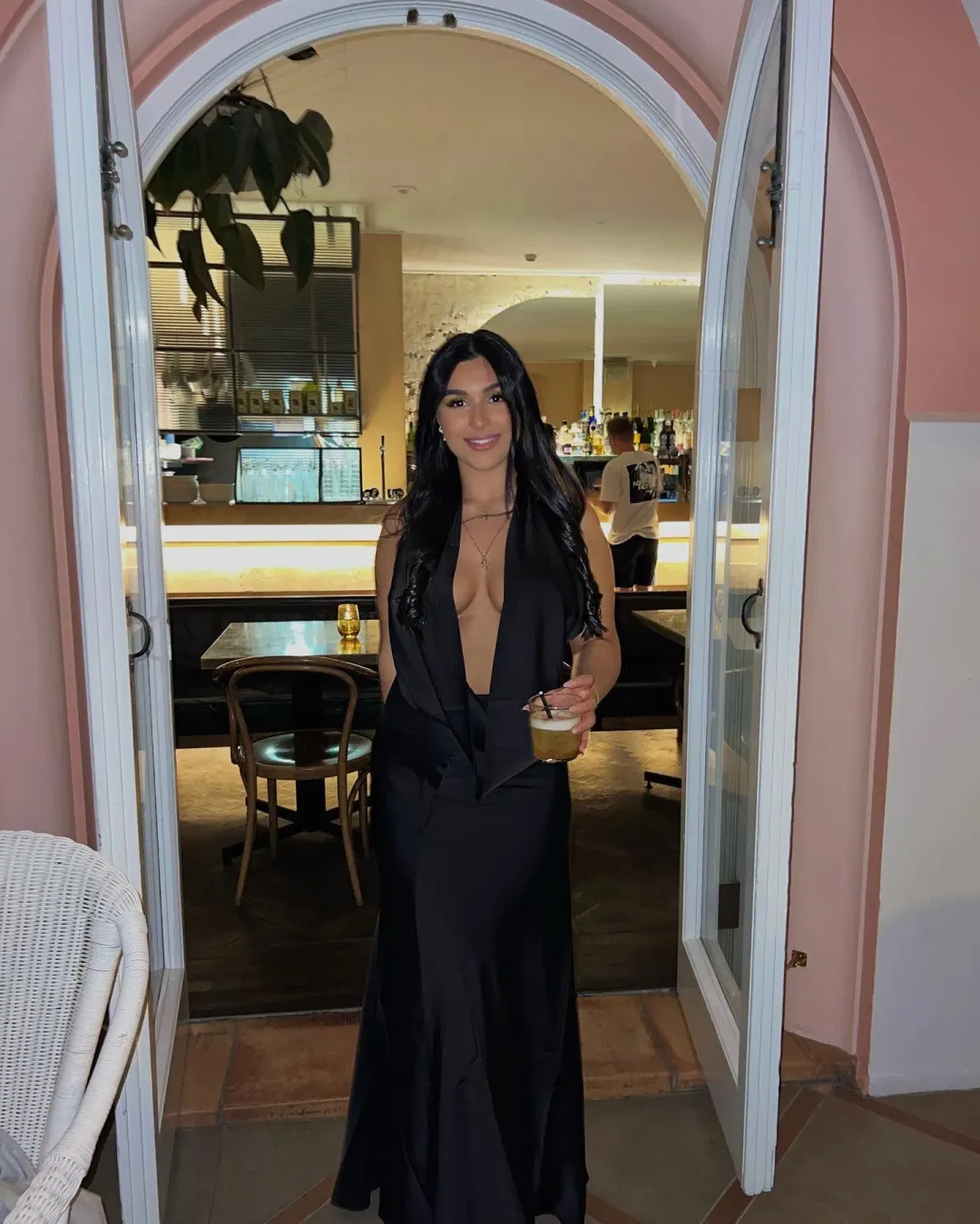 Rat & Boa Donyale Dress in Black Size 8 for rent on The Volte - main image
