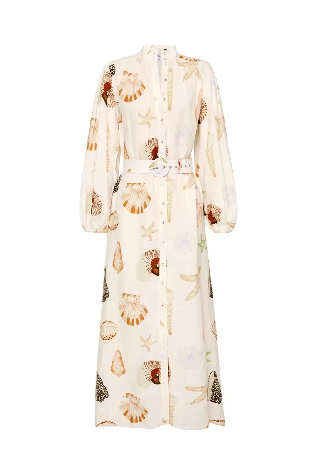 Palm Noosa Noddy Dress in Shells Size 12 for rent on The Volte - main image