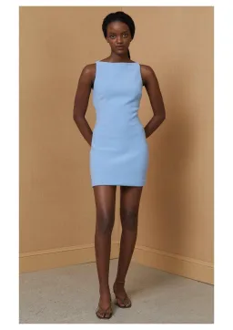 Bec & Bridge Clover Mini Dress Blue Size AU 10 for rent on The Volte - image 1