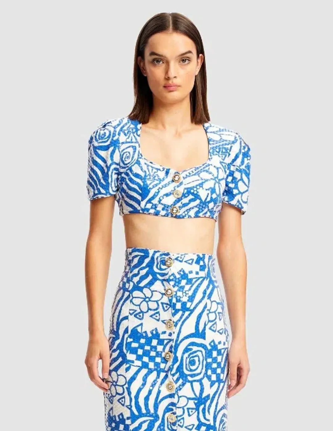 Alice McCall Royal Daze Set Print Size 4 for rent on The Volte - main image