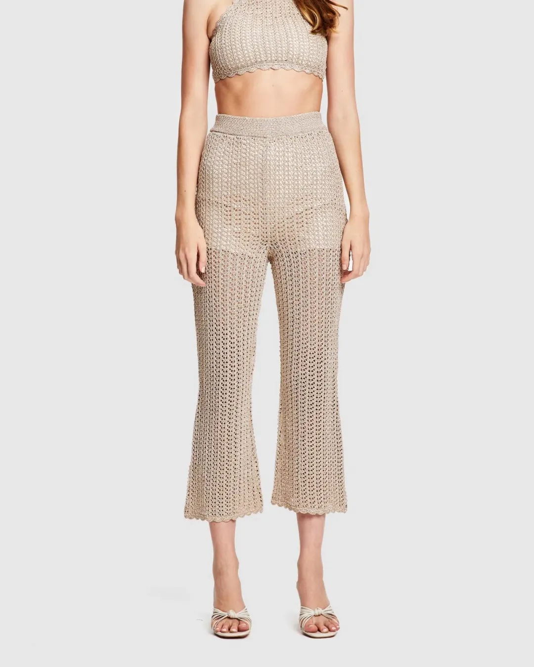Alice Mccall Flicker Fade Set Top & Pant Clay  Set Size 4  for rent on The Volte - main image