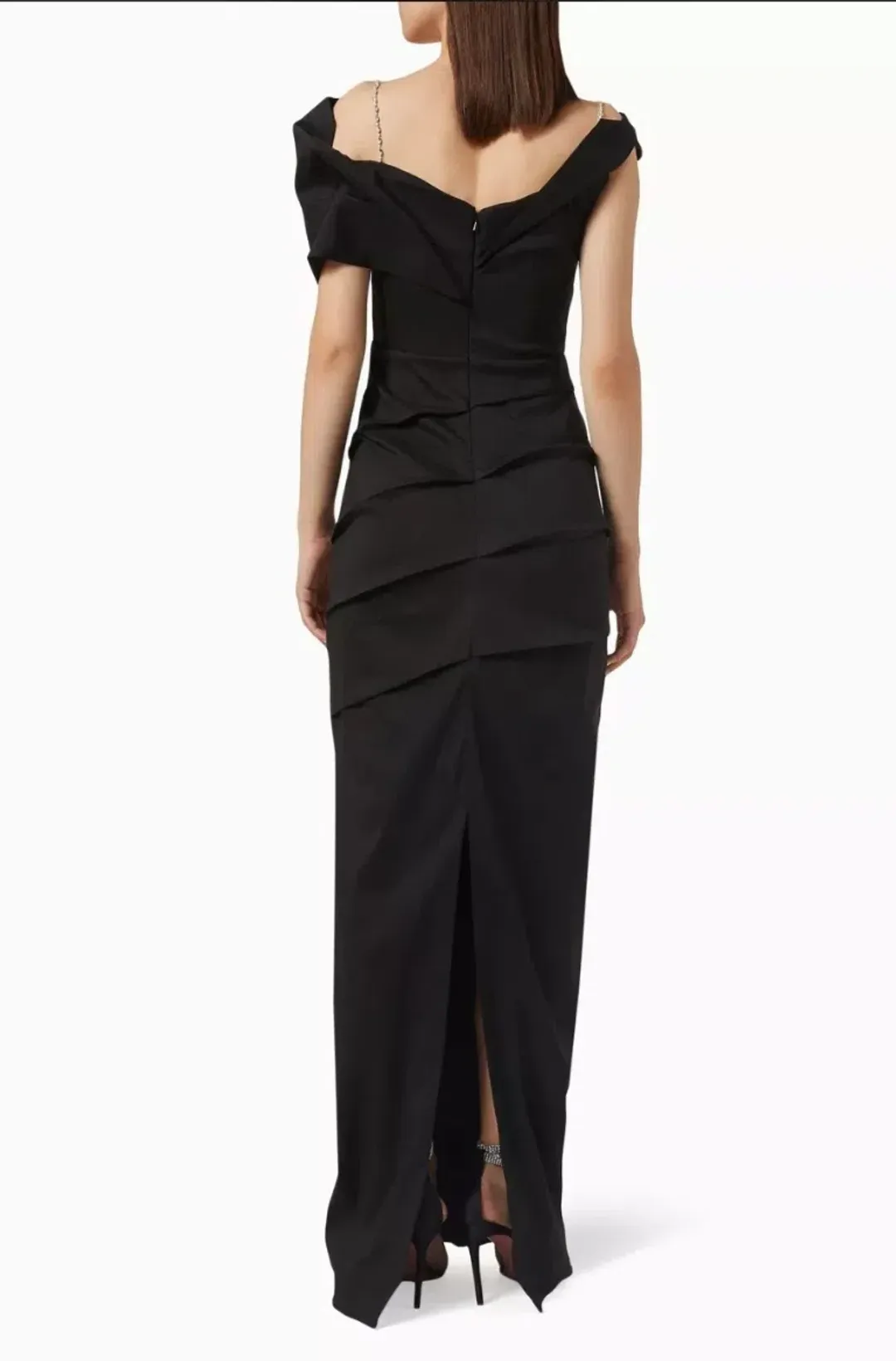 Rachel Gilbert Dahli Gown Black Size 3/ AU12 for rent on The Volte - main image