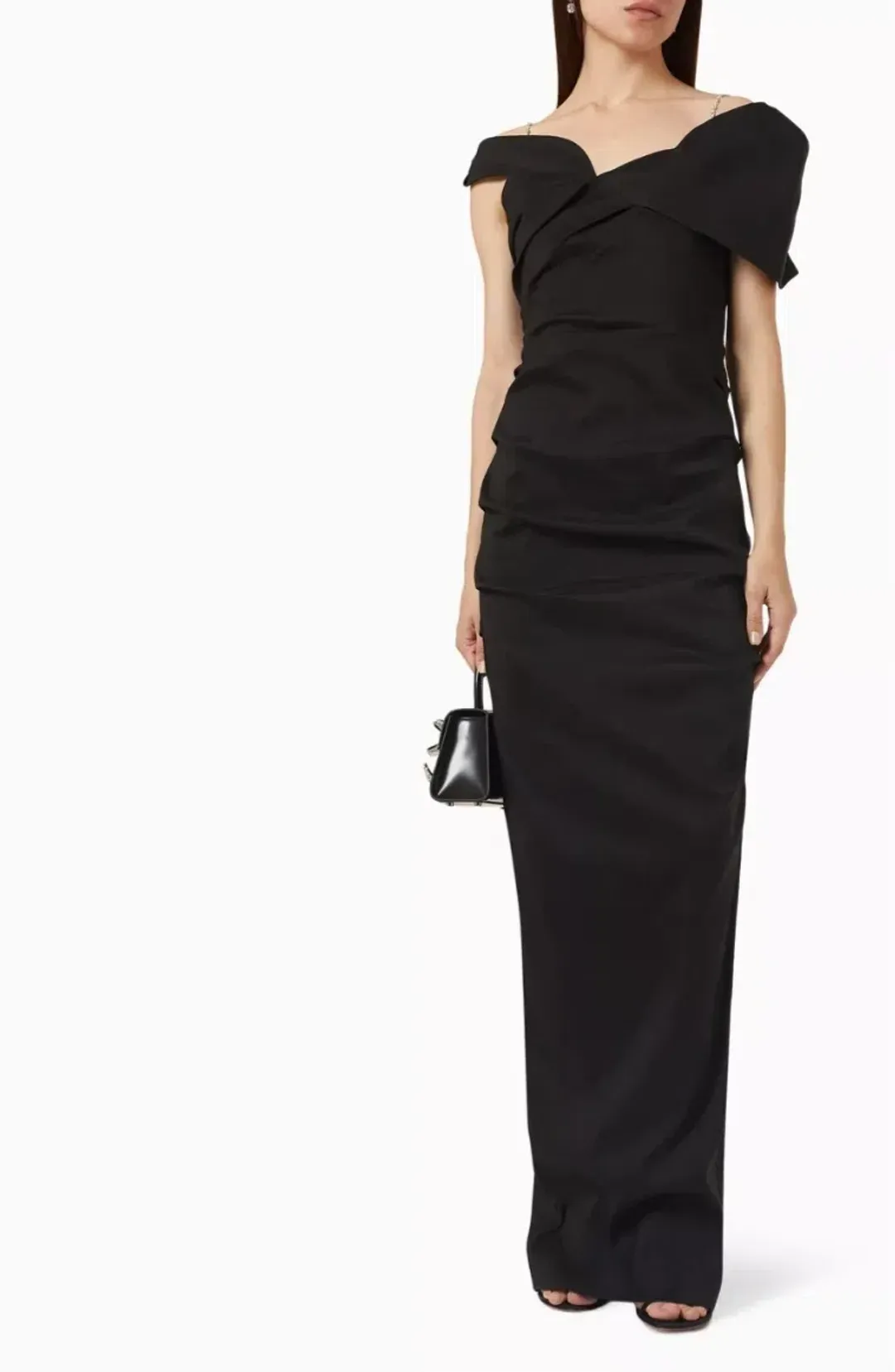 Rachel Gilbert Dahli Gown Black Size 3/ AU12 for rent on The Volte - main image