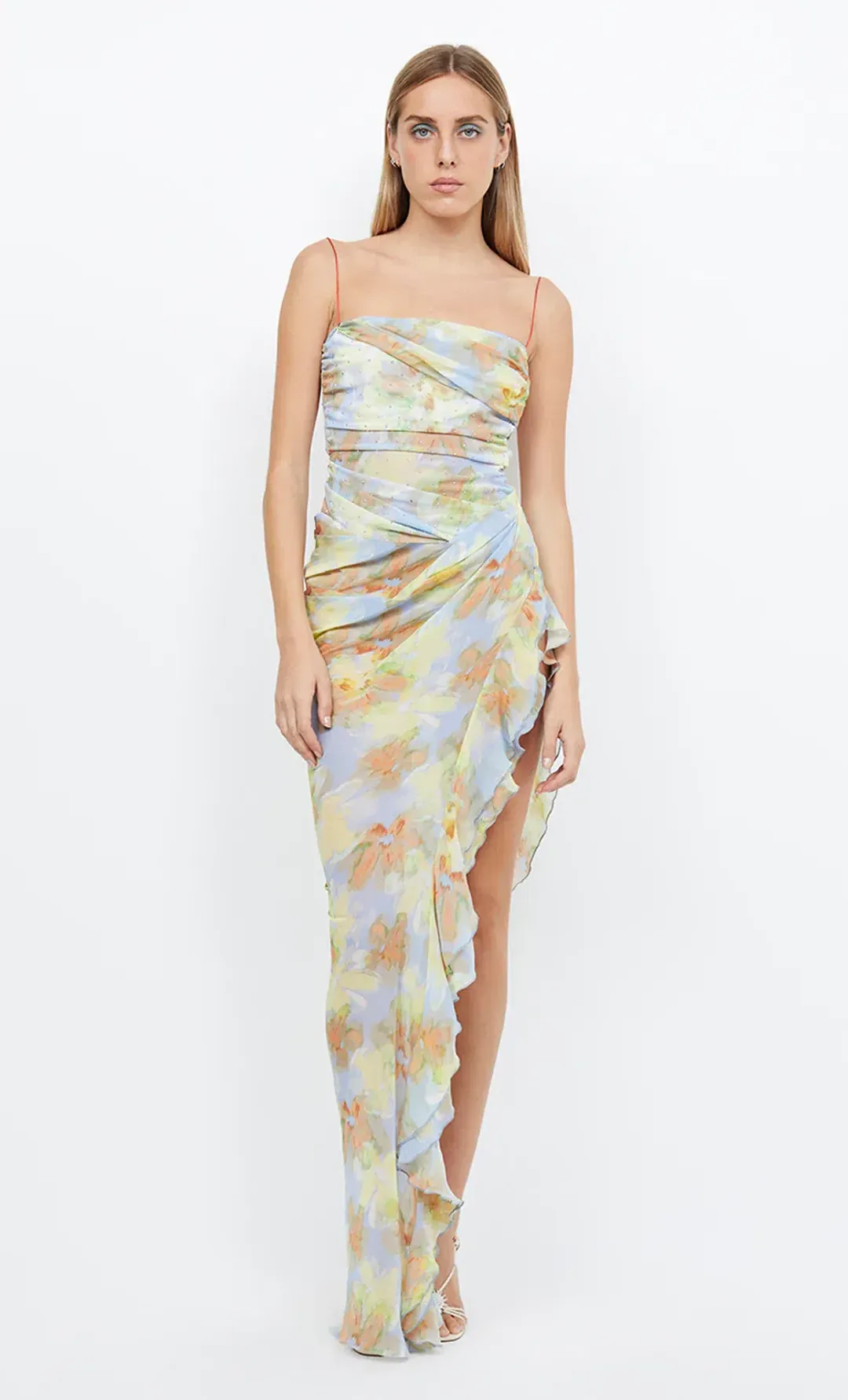 Bec & Bridge Zephy Asym Dress Multi Size 10 for rent on The Volte - main image