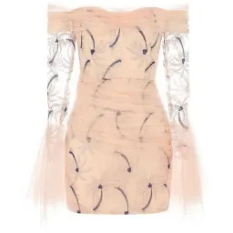Alice McCall All That She Wants Mini Dress in Nude Size 8 for rent on The Volte - image 3