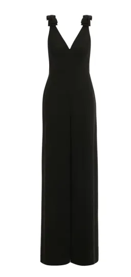 Zimmermann Wide Leg Jumpsuit Black Size 1 / AU 10  for rent on The Volte - image 5