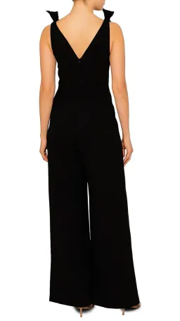 Zimmermann Wide Leg Jumpsuit Black Size 1 / AU 10  for rent on The Volte - image 3