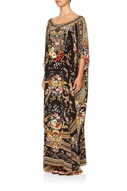 Camilla Friend In Flora Round Neck Kaftan One Size for rent on The Volte - image 6