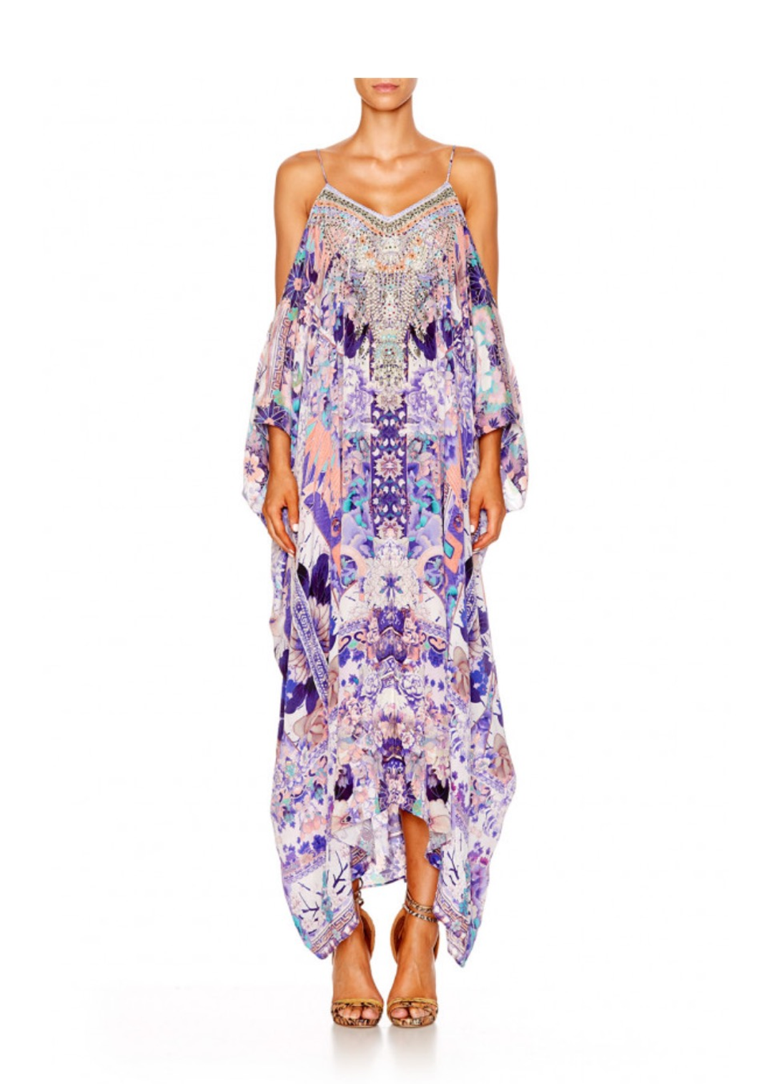 Camilla Still Life Shoestring Kaftan One Size for rent on The Volte - main image